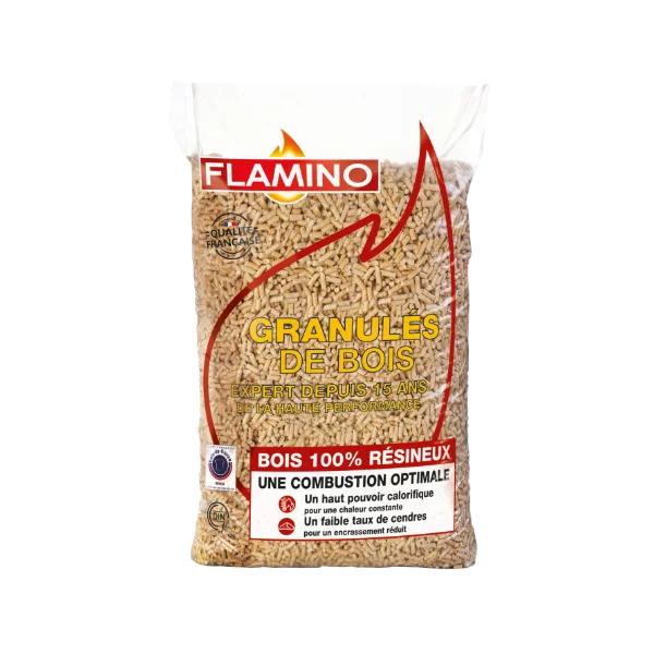 Pellet di legno 15 kg FLAMINO , 990 kg