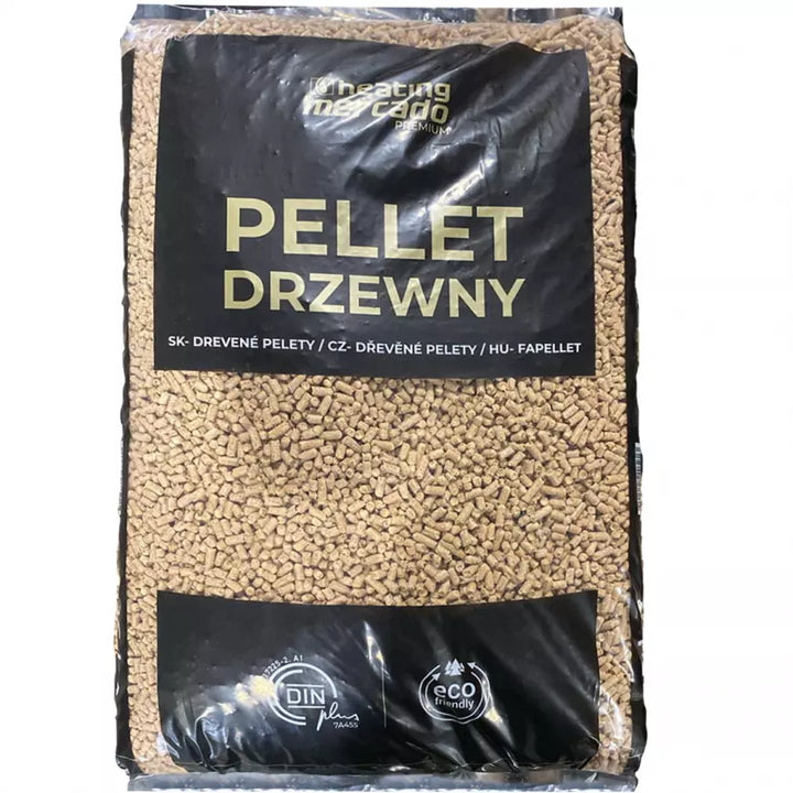 Pellet Premium A1 di legno / 1050 kg / 15 kg x 70 sacchi