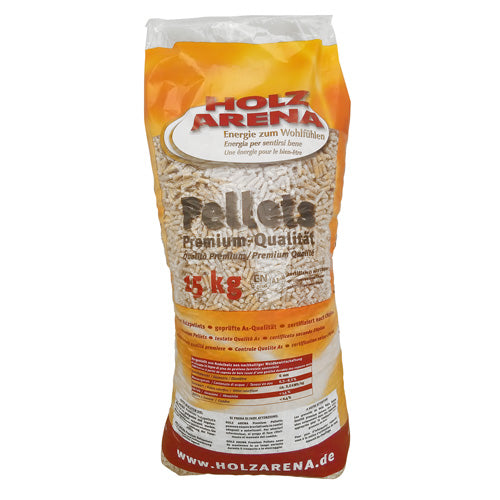Pellet Holzarena, 66 sacchi da 15 kg ciascuno / 990 kg (pallet)