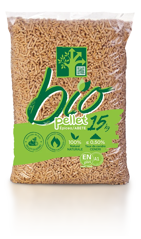 Biopellet bancale 66 sacchi x 15 kg