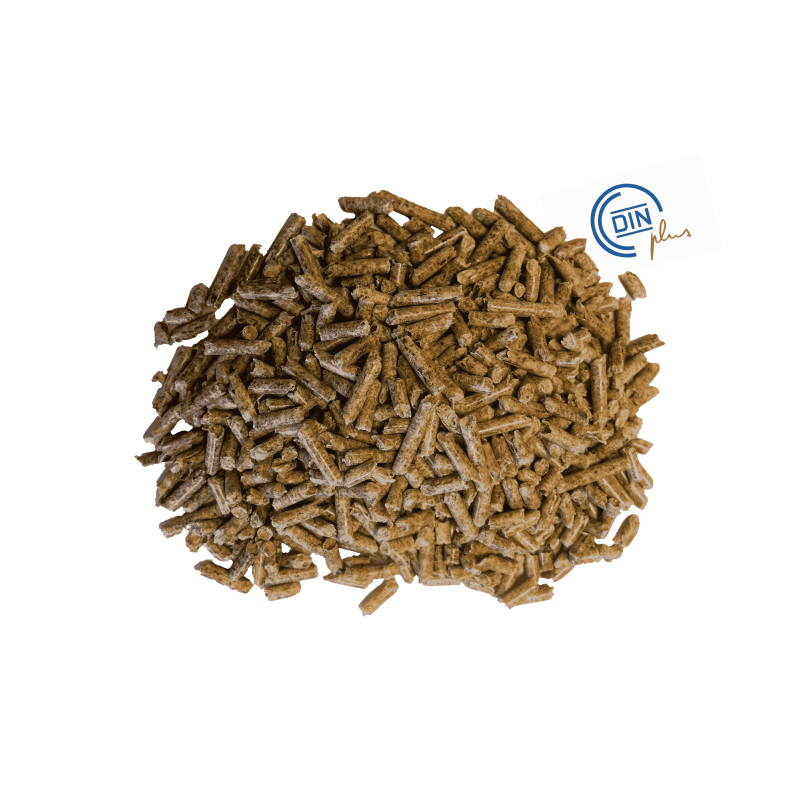 Pellet di legno sfuso soffiato 100% legno resinoso