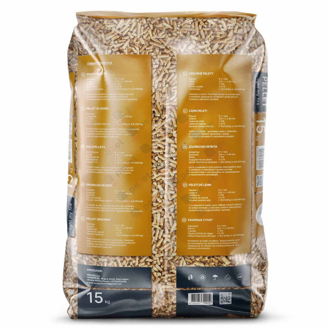 Pellet di legno Let's Pellet ENplus® A1 - 1050.00 kg